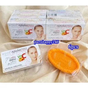 Paula Polla Platinum Natural Herbal Soap Bar Vit C Plus Refresh Aroma 150g x 6 - Bild 1 von 6