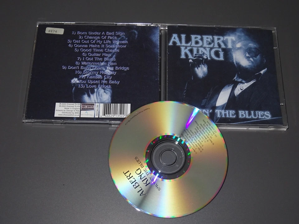 ALBERT KING - SMOKIN' THE BLUES / ALBUM-CD 2000 (CD MINT-) - Bild 1 von 1