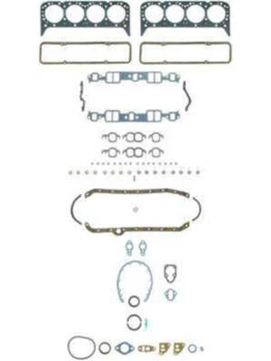 FEL-PRO SFLFS8510PT1 FULL GASKET SET 305 CHEV V8 WITH CARB & 2PCE REAR MAIN SEAL - Image 1 of 2