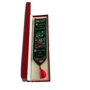 Friend's Presentation Gift Box - Book Lover's gift -Silk Bookmark - Picture 1 of 11