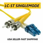  LC-ST 9/125 Singlemode Duplex Fiber Patch Cable, 5M, Fiber Cable 