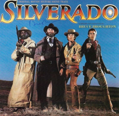 Silverado (1985) Score CD / First Pressing / signed by Composer Bruce Broughton - Bild 1 von 2