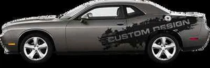 Drag Pack Splatter Side Vinyl Graphic Decals for Dodge Challenger 2015 & Up - Picture 1 of 1