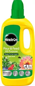 More details for miracle gro grow all purpose liquid plant food feed concentrated fertiliser uk