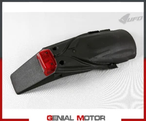 Plate Holder With Light Su03980 UFO Plast Suzuki Drz 400E 2000 > 2021 Black - Picture 1 of 2