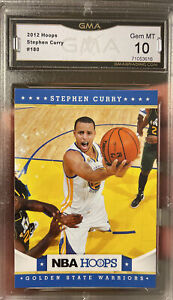 2012 Panini NBA Hoops Stephen Curry Warriors Gem Mint 10 Warriors MVP HOF