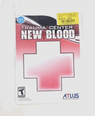 Nintendo Wii Trauma Center New Blood Video Game TESTED - Image 1 of 4