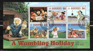 Alderney: MS A152 "Wombling Holiday" - 2000 - used - Picture 1 of 1