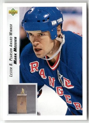 1992-93 UPPER DECK #432 MARK MESSIER NEW YORK RANGERS - Image 1 of 2