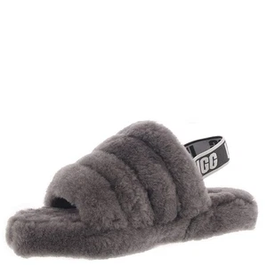 UGG Ciabatta da scivolo per bambini Fluff Yeah bambino (1-4 anni) 9 bambini antracite - Foto 1 di 6