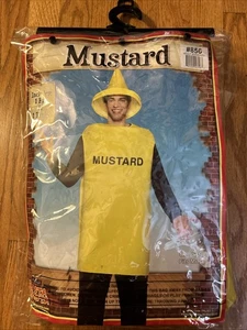 Costume Halloween Rasta Imposta Adulto OSFM Giallo Senape - Foto 1 di 9
