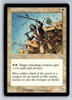(4x) SWORD DANCER – MTG Magic the Gathering Card – Prophecy – Uncommon - Image 1 of 4