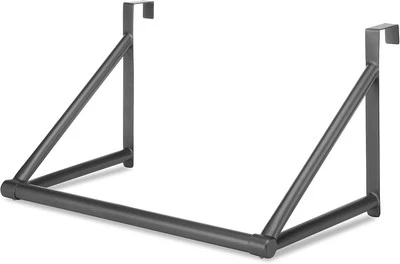 Whitmor Percha Sobre La Puerta, Perchero para Colgar Ropa, Gunmetal  Foto 1 de 4