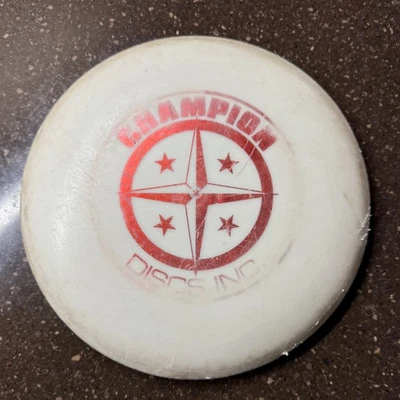 Vintage 1983 Champion Discs Aero Golf Disc - Patent Pending - Image 1 of 4