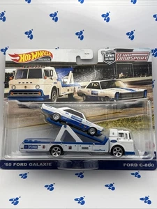 Hot Wheels, Team Transport, 65 Ford Galaxie and Ford C-800., , , 1/ 64 Scale ￼ - Picture 1 of 17