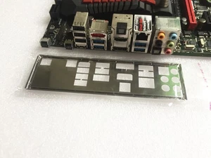 Backplate für Asus M5F Maximus V Formula Mainboard IO Shield Plate i/o - Bild 1 von 1