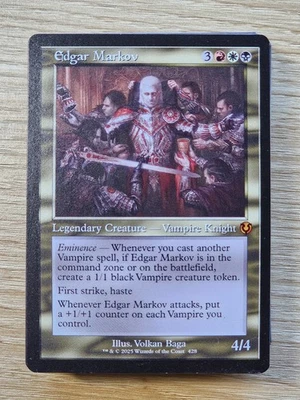 Custom Commander Deck ~ Scarlet Reign ~ Edgar Markov ~ 100 Card Deck ~ Vampires - Image 1 of 4