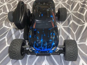 Traxxas Rustler 1/10 2wd Stadium Truck Xl5 Brushed Tested Works - Picture 1 of 14