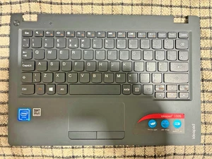Lenovo Ideapad 100s-11IBY Keyboard 5CB0K38947 Palmrest Touchpad UK Layout LB5 - Picture 1 of 2