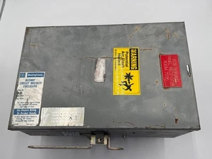 Westinghouse 1BP-FB Busway Circuit Breaker Enclosure 150A 600V Bus Plug Used - Picture 1 of 10
