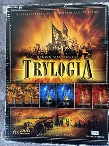 Trylogia - Movie SET RARE - HENRYK SIENKIEWICZ - Sienkiewicza (6 DVD) COMPLETE - Picture 1 of 4
