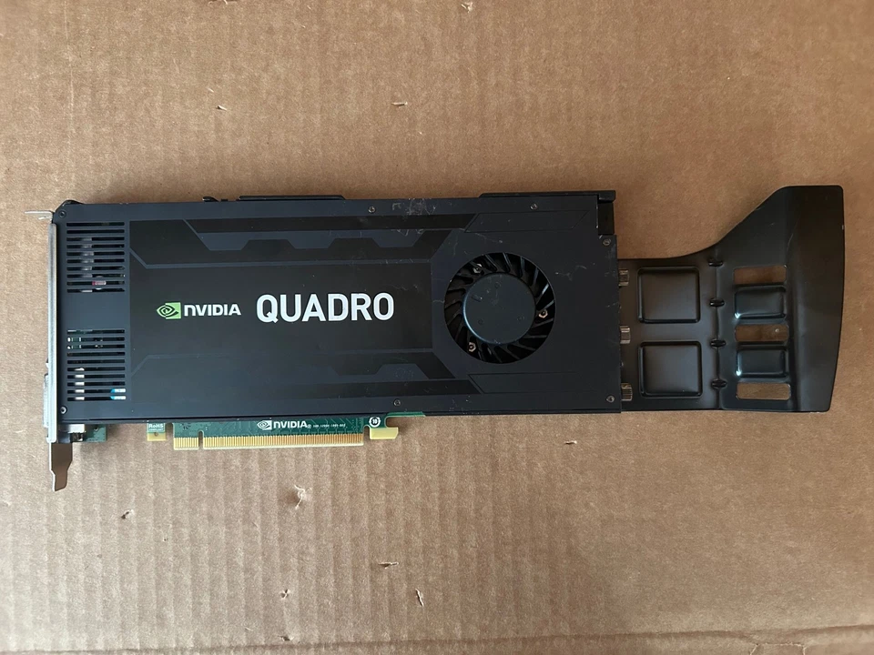 HP Quadro K4200 4GB GDDR5 2x DisplayPort PCIe Graphics Card 764900-001 - Image 1 of 4