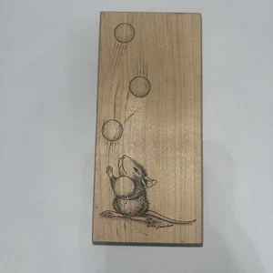 Stampa Rosa Hausmaus Stempel, MUDPIE JONGGLES, 248, 1998, 2 1/2” x 5 1/2” - Bild 1 von 3