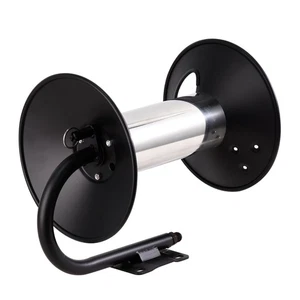 Pressure Washer Hose Reel W/ Jumper Hose 3/8"X100' 4000PSI Manual Retractable - Picture 1 of 9