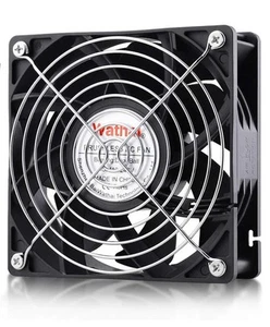Wathai EC Industrial Case Fan 120mm x 38mm Ball Bearing AC 110V 115V 120V 220... - Picture 1 of 3