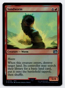 Sandworm [0155] FIN Uncommon Foil [MTG Card English] - Picture 1 of 2