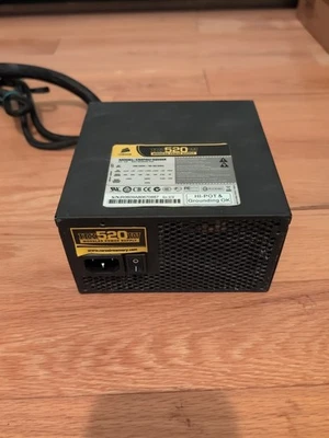 Corsair CMPSU-520HX 520W 20+4-Pin ATX Desktop Power Supply - Image 1 of 4