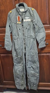 Vintage USAF K-2B Flying Mans Flight Suit Very Light Overall Small Short 60s - Bild 1 von 5