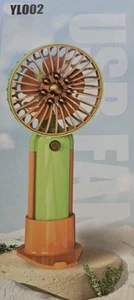 Mini Portable Handheld Turbo Fan USB Rechargeable Cooling Fan Up to 10 Hours US - Picture 1 of 4