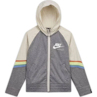 Nike Sportswear Heritage Big Kids' (Girls') Full-Zip Hoodie, CU8293, Medium - Image 1 of 4