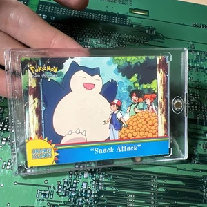 Snack Attack OR11 Snorlax TOPPS POKEMON TV ANIMATION Series 3 NF A - Picture 1 of 8