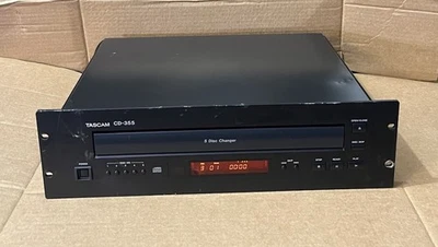 Tascam CD-355 Vintage 5 Disc Compact Disk Changer Professional Rack Mount - Image 1 of 4