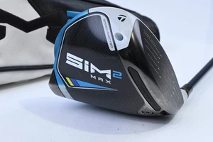 Taylormade SIM2 Max Driver / 10.5 Degree / Regular Flex Fujikura Ventus Blue 5 - Picture 1 of 9