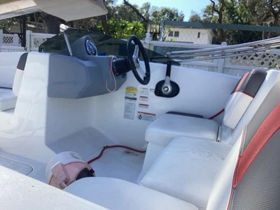 2020 tahoe 16.5 foot boat with 75 hp Mercury engine - Image 1 of 4
