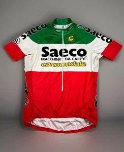 Camiseta deportiva de ciclismo de colección Team Saeco Cannondale CIPOLLINI campeón italiano gira Francia - Imagen 1 de 16