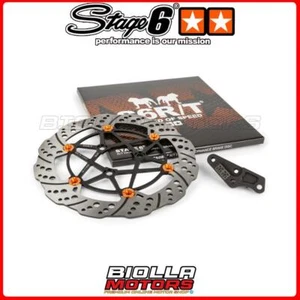S6-1216608 DISCO FRENO FLOTTANTE ANTERIORE 280MM STAGE6 R/T MK2 YAMAHA AEROX 4 5 - Imagen 1 de 5