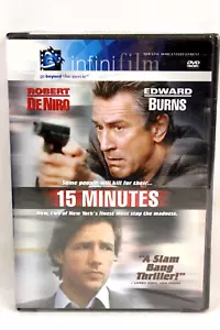 15 Minuten DVD Neu Versiegelt Robert De Niro Edward Burns Kelsey Grammer - Bild 1 von 4