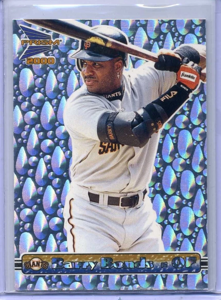 BARRY BONDS 2000 Pacific Prism DROPS of SILVER - 1 OF 799 MADE - GIANTS - Image 1 of 1
