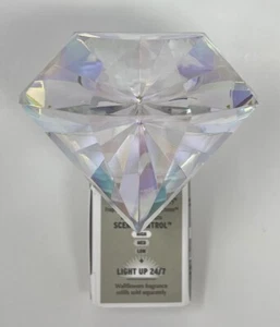 BATH & BODY WORKS DIAMOND GEM NIGHT LIGHT UP WALLFLOWER FRAGRANCE PLUG HOLDER - Picture 1 of 5