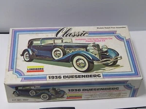 OLD LINBERG 32 LINCOLN PHAETON # 72403 MODEL CAR KIT COMPLETE - Picture 1 of 2
