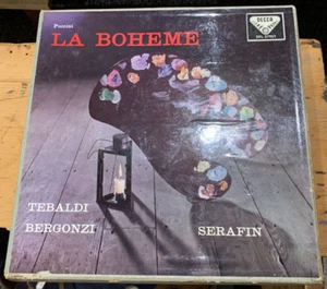 PUCCINI La Boheme Tebaldi DECCA 2 LP Set SXL 2170/2171 WB GR ENVÍO GRATUITO A EE. UU. Y CDN - Imagen 1 de 4