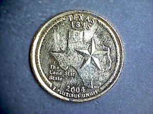 (2) Coins 2004P & D Texas Quarters - Picture 1 of 4
