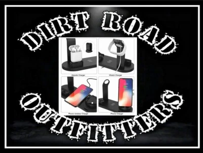 🔌Multi-Function 3 In 1 Rotatable Charger Dock For IPhones, Galaxy Phone, Type C - Image 1 of 4