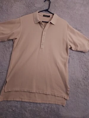 Camisa Polo De Colección J Peterman Para Hombres Pequeña Playa Peso Pesado Informal Preparación Cola Larga Foto 1 de 4