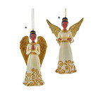 African American Ivory and Gold Angel Ornament(s)