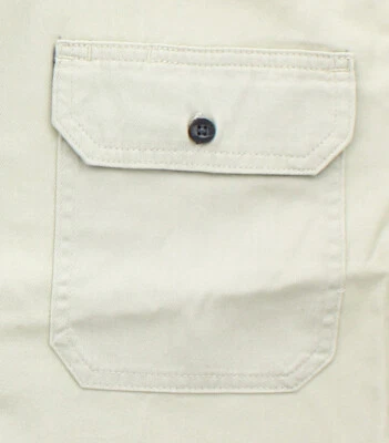 Wrangler Men's Casual Denim Shirt Regular Long Sleeve Button Front 2 Pockets - Image 1 of 4